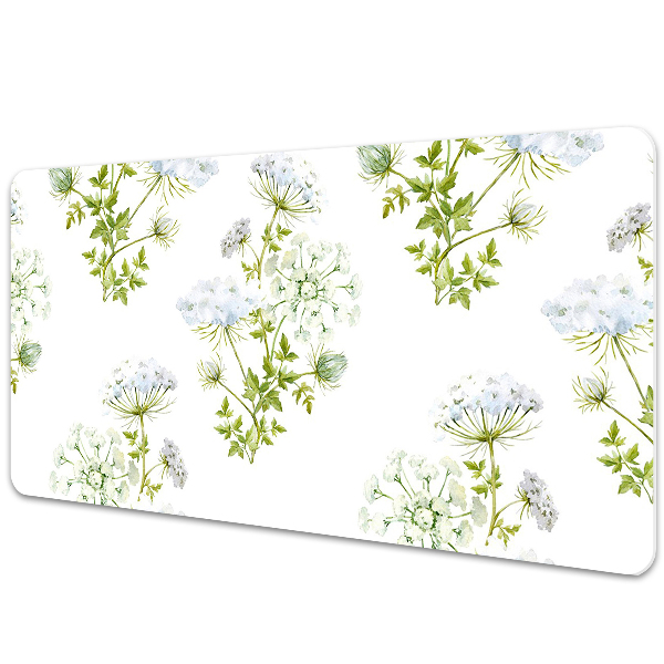 Tapete para secretária Flores delicadas