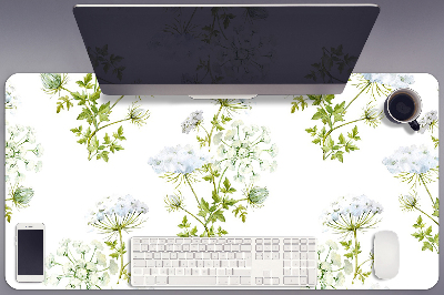 Tapete para secretária Flores delicadas