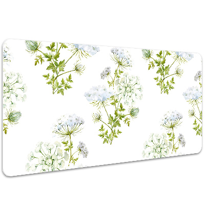 Tapete para secretária Flores delicadas