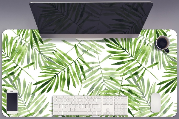 Tapete para secretária Folhas de aquarela