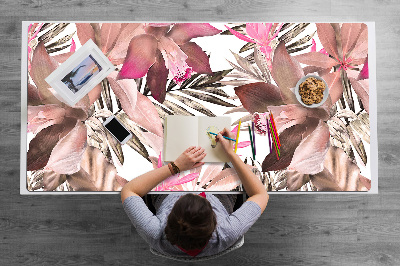 Tapete para secretária Flores em tons pastel