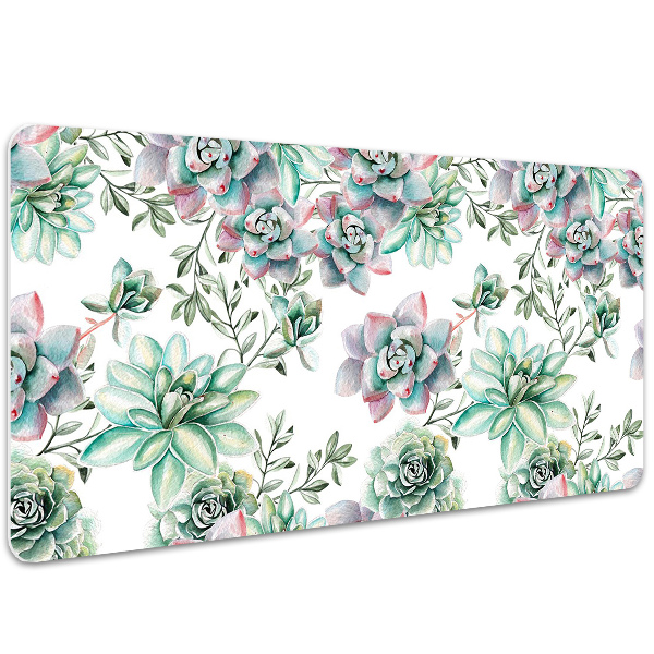 Tapete para secretária Aquarela floral