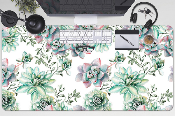 Tapete para secretária Aquarela floral