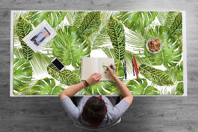 Tapete de secretária Folhas tropicais