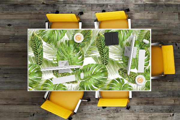 Tapete de secretária Folhas tropicais