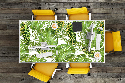 Tapete de secretária Folhas tropicais