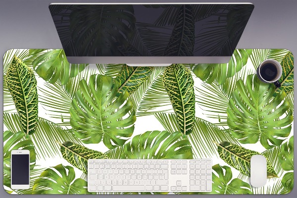 Tapete de secretária Folhas tropicais