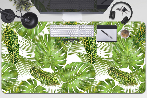 Tapete de secretária Folhas tropicais