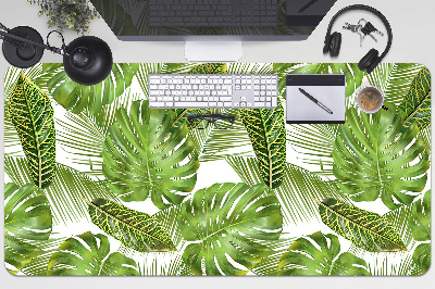 Tapete de secretária Folhas tropicais