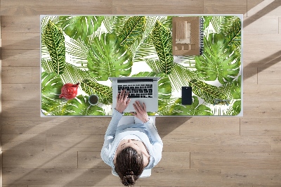 Tapete de secretária Folhas tropicais