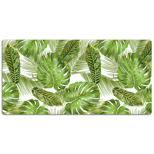 Tapete de secretária Folhas tropicais