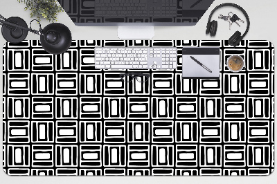 Base de secretária Padrão geométrico