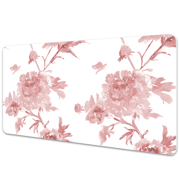 Tapete de secretária Flores em tons pastel