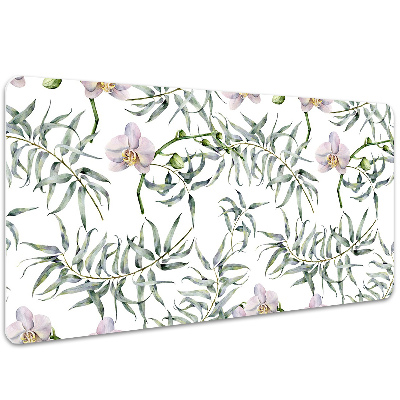 Base de secretária orquídeas rosas