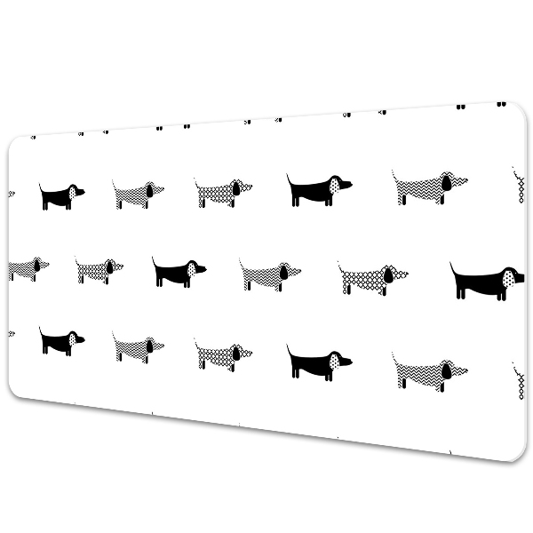 Tapete para secretária Dachshunds