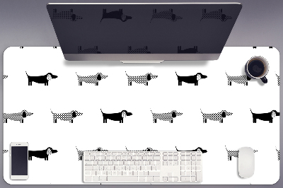 Tapete para secretária Dachshunds