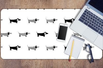 Tapete para secretária Dachshunds