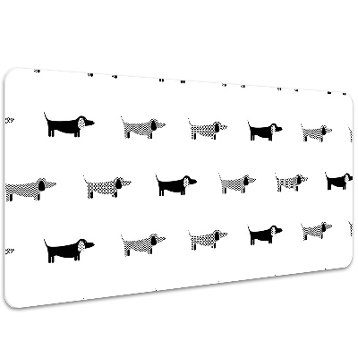 Tapete para secretária Dachshunds