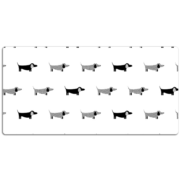 Tapete para secretária Dachshunds