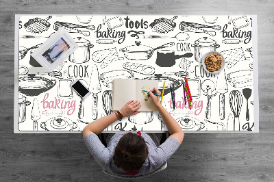 Tapete de secretária Motivos de cozinha