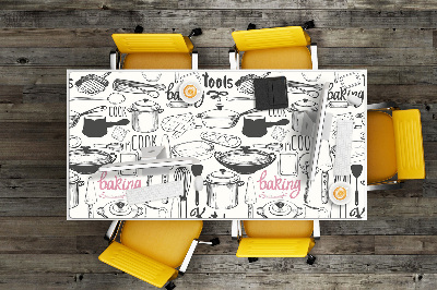Tapete de secretária Motivos de cozinha