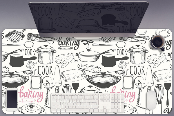 Tapete de secretária Motivos de cozinha