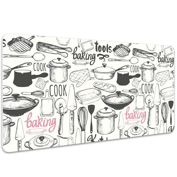 Tapete de secretária Motivos de cozinha