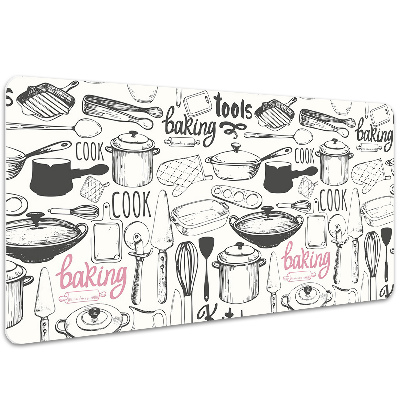 Tapete de secretária Motivos de cozinha