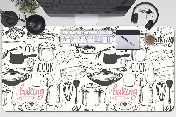Tapete de secretária Motivos de cozinha