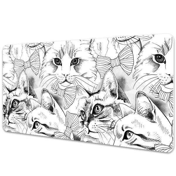 Base de secretária Gatos esboçados
