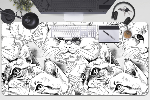 Base de secretária Gatos esboçados