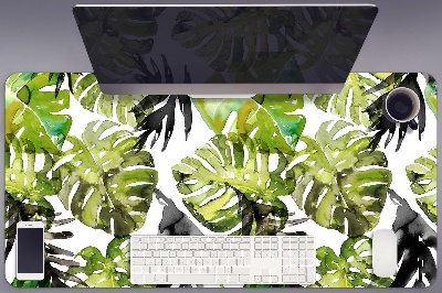 Tapete para secretária Folhas de aquarela
