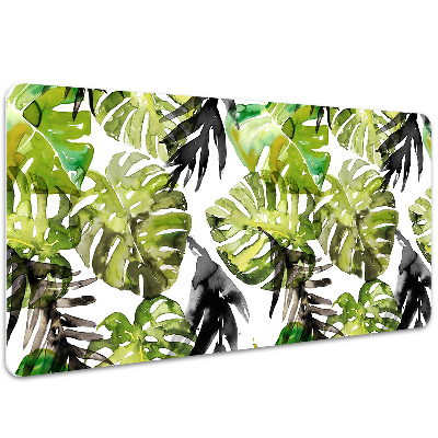 Tapete para secretária Folhas de aquarela
