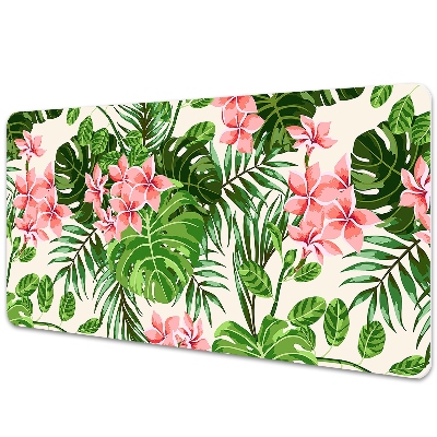 Tapete para secretária flores do Havaí
