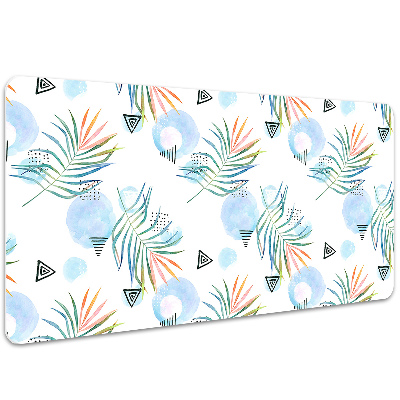 Tapete para secretária Padrão tropical