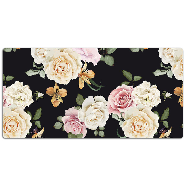 Tapete de secretária Rosas vintage