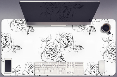 Tapete para secretária Rosas