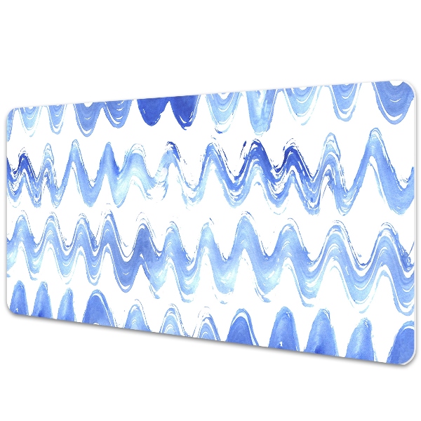Tapete para secretária Ondas de aquarela
