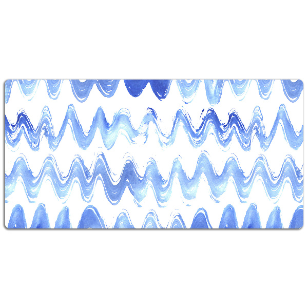 Tapete para secretária Ondas de aquarela