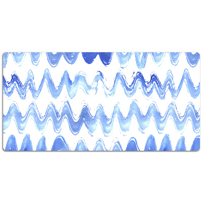 Tapete para secretária Ondas de aquarela