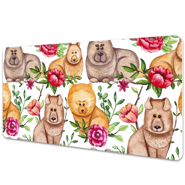 Tapete de secretária Cães Chow Chow