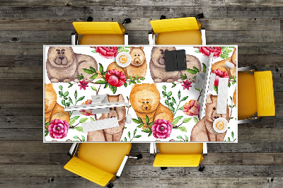 Tapete de secretária Cães Chow Chow