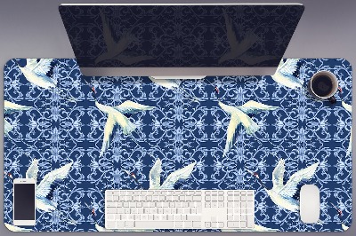 Tapete de secretária guindastes chineses