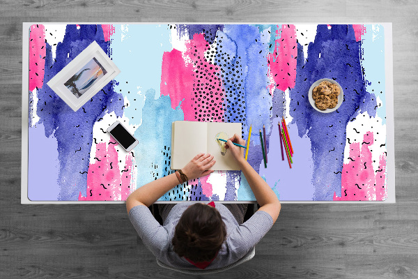 Tapete de secretária Abstração em aquarela