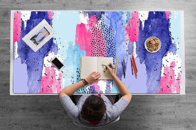Tapete de secretária Abstração em aquarela