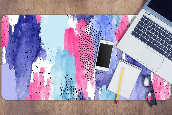 Tapete de secretária Abstração em aquarela