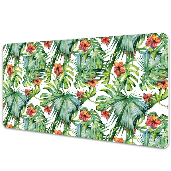 Tapete para secretária folhas havaianas