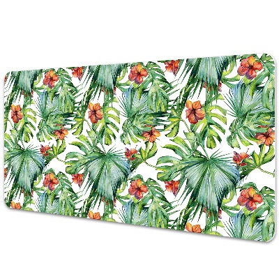 Tapete para secretária folhas havaianas