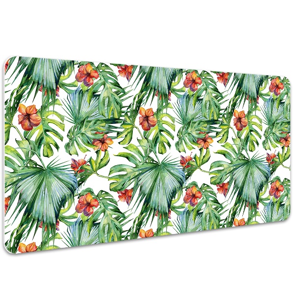 Tapete para secretária folhas havaianas