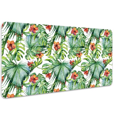 Tapete para secretária folhas havaianas